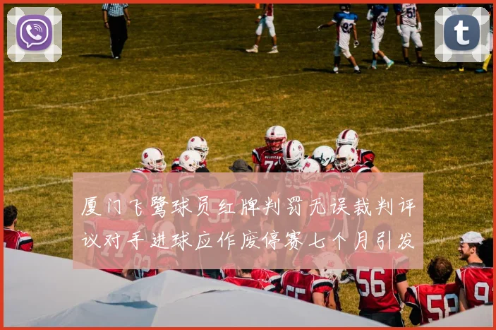 厦门飞鹭球员红牌判罚无误裁判评议对手进球应作废停赛七个月引发热议